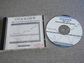 Stockview for Windows 95 CD-ROM Börsanalysprogram 1997