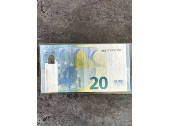 20 Euro Banknote MISPRINT, ERROR! #reapåtradera