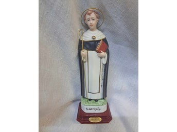 Religious Porcelain Statue of Saint Gonçalo – Catholic Christian Patron Saint