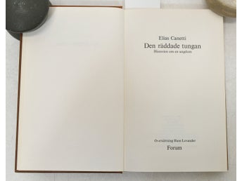 Den räddade tungan : historien om en ungdom / Elias Canetti