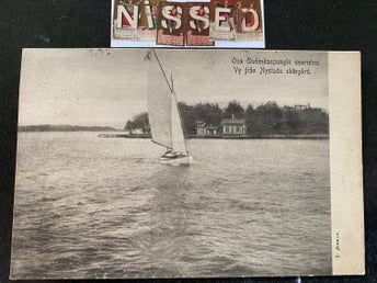 Nystads skärgård med segelbåt