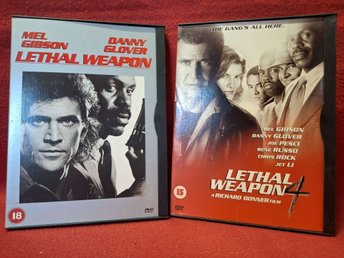 MEL GIBSON - LETHAL WEAPON 1 / LETHAL WEAPON 4 DVD - Videoprssi.com -  Videoprssi