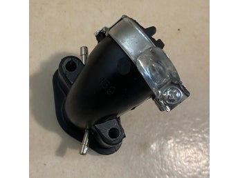 Insugningsgummi till GY6 50cc, Baotian, Kymco, Marc, Peugeot, TMS, Ven, Viarelli