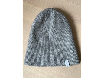 Samsoe Samsoe grå ull mössa