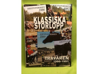 Klassiska storlopp - Travåren 1986 - 1991