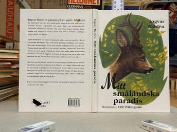 Mitt småländska paradis av Ingvar Wahlen. bok, Very fine plus