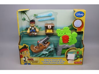 Vintage Disney Jake och piraterna i Landet Ingenstans - Tick Tack Skattkammare
