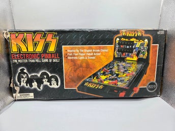 KISS Electronic Pinball Spel 2011 - VERY RARE!
