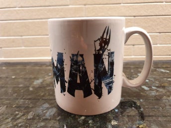 AQUAMAN TYPOGRAPHY MUGG Merchandise DC Comics Justice League