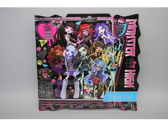 Vintage 2012 Monster High Sticker-Album (Nytt)