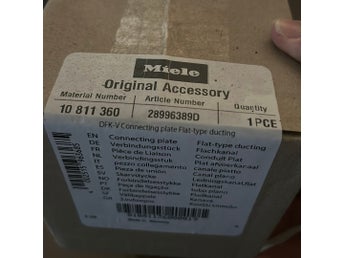 Miele DFK-V Anslutningsplatta för plattkanal