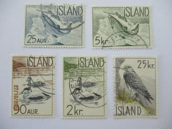 ISLAND - FACIT 369-373