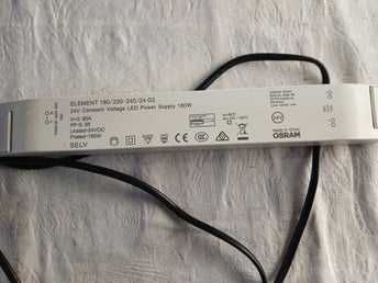 OSRAM Element 180W 24V LED Strömförsörjning Drivrutin G2