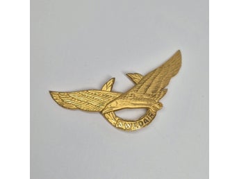Swedair äldre märke kavajmärke pilotmärke till uniformen