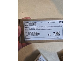 SDongleA-05 WLAN-FE Dongle för växelriktare SUN 2000