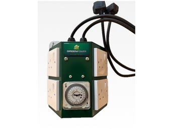 GreenPower ECO-SWITCH 4CT – 4-vägs kontaktor/timer, 4000 W