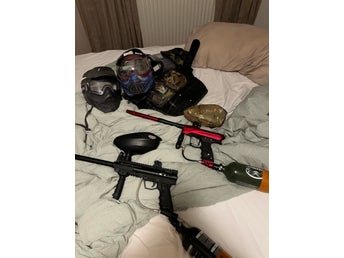 Paintball markörer och tillbehör