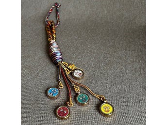 Nepal Handmålad Thangka Hängande Charm Dekoration