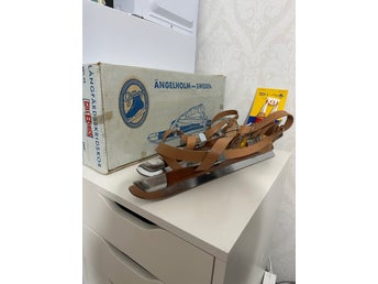 Vintage långfärdsskridskor gillbergs