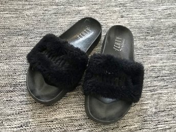 Puma Fenty Rihanna Päls Fur tofflor stl. 37 Puma Fenty Rihanna Päls Fur tofflor stl. 37