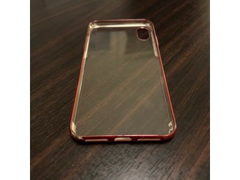 INSMAT Back Cover i Röd metallic för iPhone XS MAX