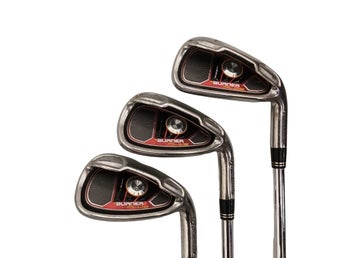 TaylorMade Burner+ Jernsæt / 4-PW+AW+SW / Flex Uniflex / Stål