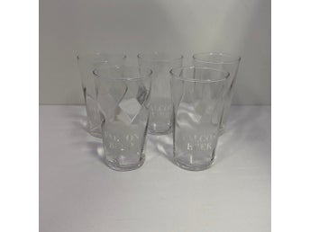 5 st ölglas Falcon Beer 0,25L