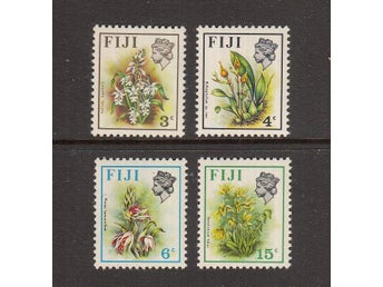 Fiji, Mi 278-79, 81,84, Blommor, xx