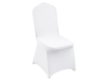 Stretch Spandex Folding Chair Covers, Universal Fitted Chair Cover, Removable
