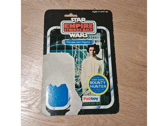 Vintage Star Wars The Empire Strikes Back Palitoy blisterkort Princess Leia