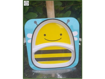 Skip hop charmig bi-tallrik avdelad Som ny