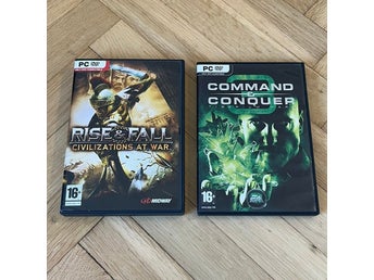PC Spel: Rise & Fall: Civilizations at War och Command & Conquer 3: Tiberium