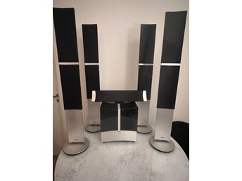 Jamo A 775 PDD / A 707 – Elegant 5.1 Hemmabiosystem i borstad aluminium