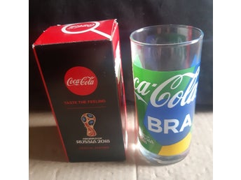 Coca-Cola Glas Brasilien VM Russia 2018