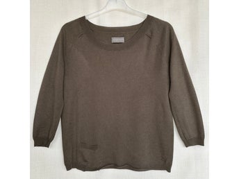 Zadig & Voltaire finstickad tröja i silke/kashmir, strl. 1 (34/36)