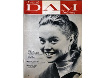 Svensk dam 5 1963 Anna Sundqvist, Elly Löfstrand, Catarina Beyron, Märta Polsten