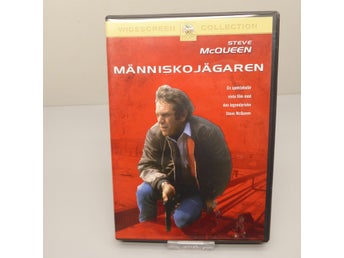 Människojägaren - Steve McQueen - Region 2, DVD-film, Svensk text, Fint skick