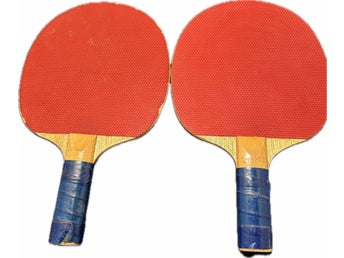 Vintage Japan Bordtennisracketar - 2-pack Table Tennis racket Ping pong