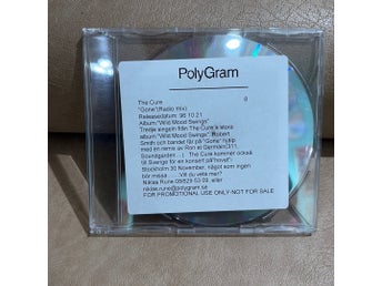 The Cure - Gone (Radio mix) Promo CD (Wild Mood Swings)
