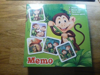 Memo spel. nytt, inplastat.
