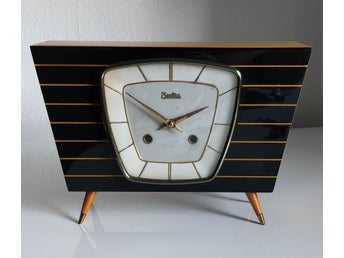 ZENTRA/HERMLE BORDUR/KAMINUR FRÅN 1950-TALET VINTAGE