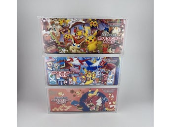 1st Akrylbox till Pokémon Center Special Box Japansk. Akrylskydd Sealed Akryl