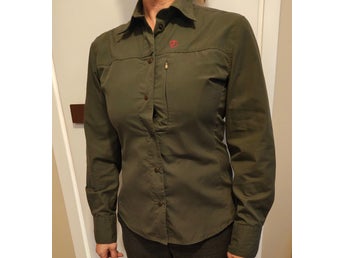 Fjällräven Kebna grön skjorta G-1000 silent