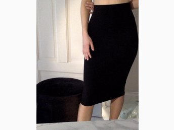 svart tight kjol svart tight kjol
