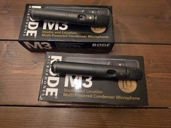 Røde M3 Studiomikrofoner
