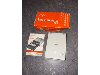 Agfa Klebepresse F8S filmskarvare