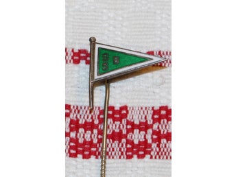 ÄLDRE EMALJERAD PIN.