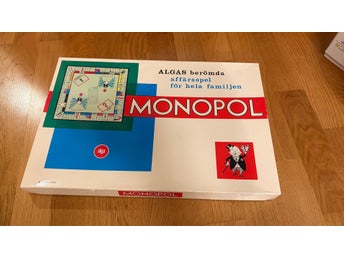 Monopol retro brädspel från Alga