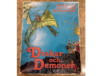 RARITET. Numrerad och signerad förstautgåva av Drakar och Demoner