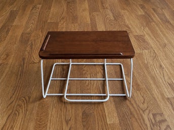 Nattduksbord Sängbord Telefonhylla Telefonbord – Teak String Retro 50/60-tal